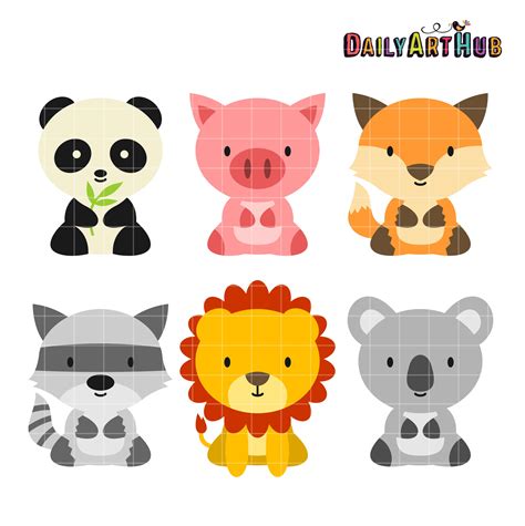 cute animal clip art|free animal clip art to print.